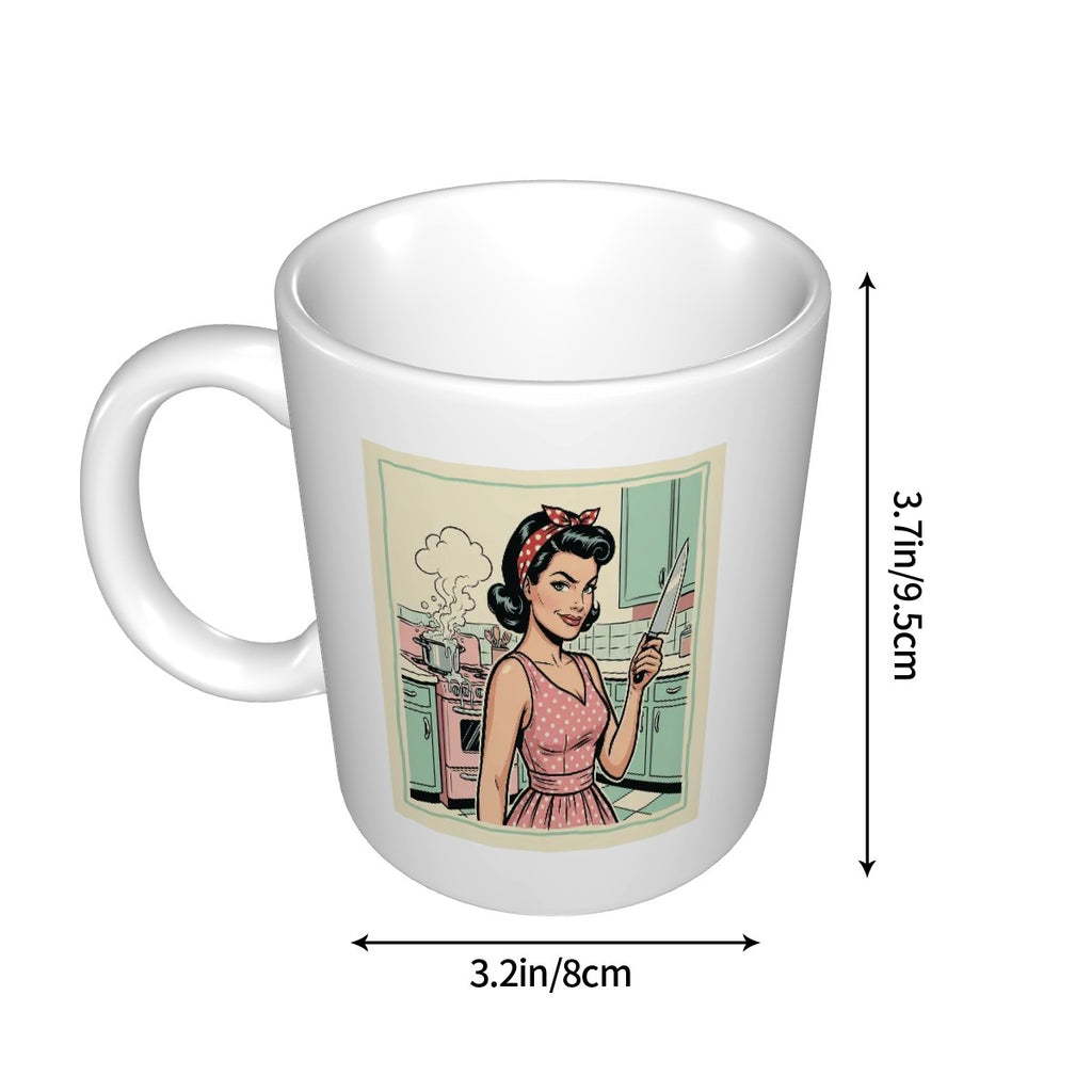 50s Retro Ceramic Coffee Mug (11oz)
