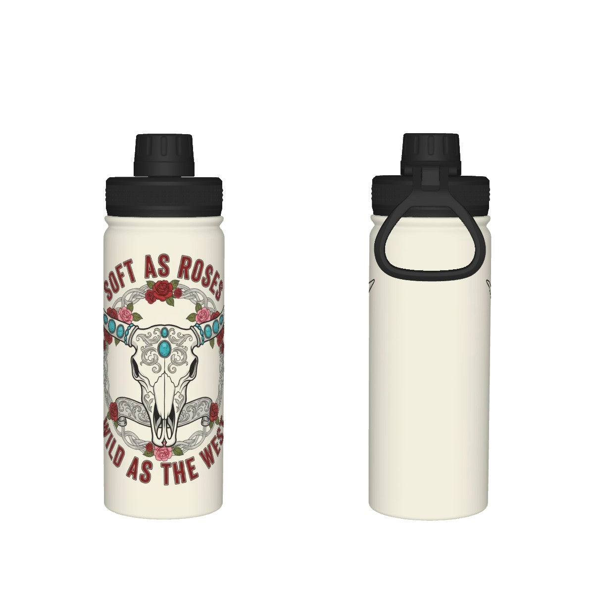 Western Insulated Water Bottle (18oz)