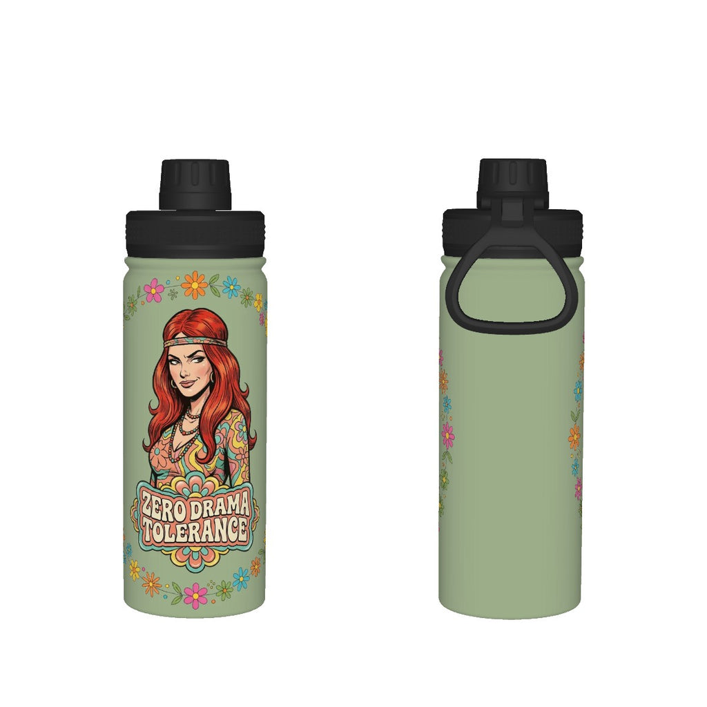 70s Retro Insulated Water Bottle (18oz)