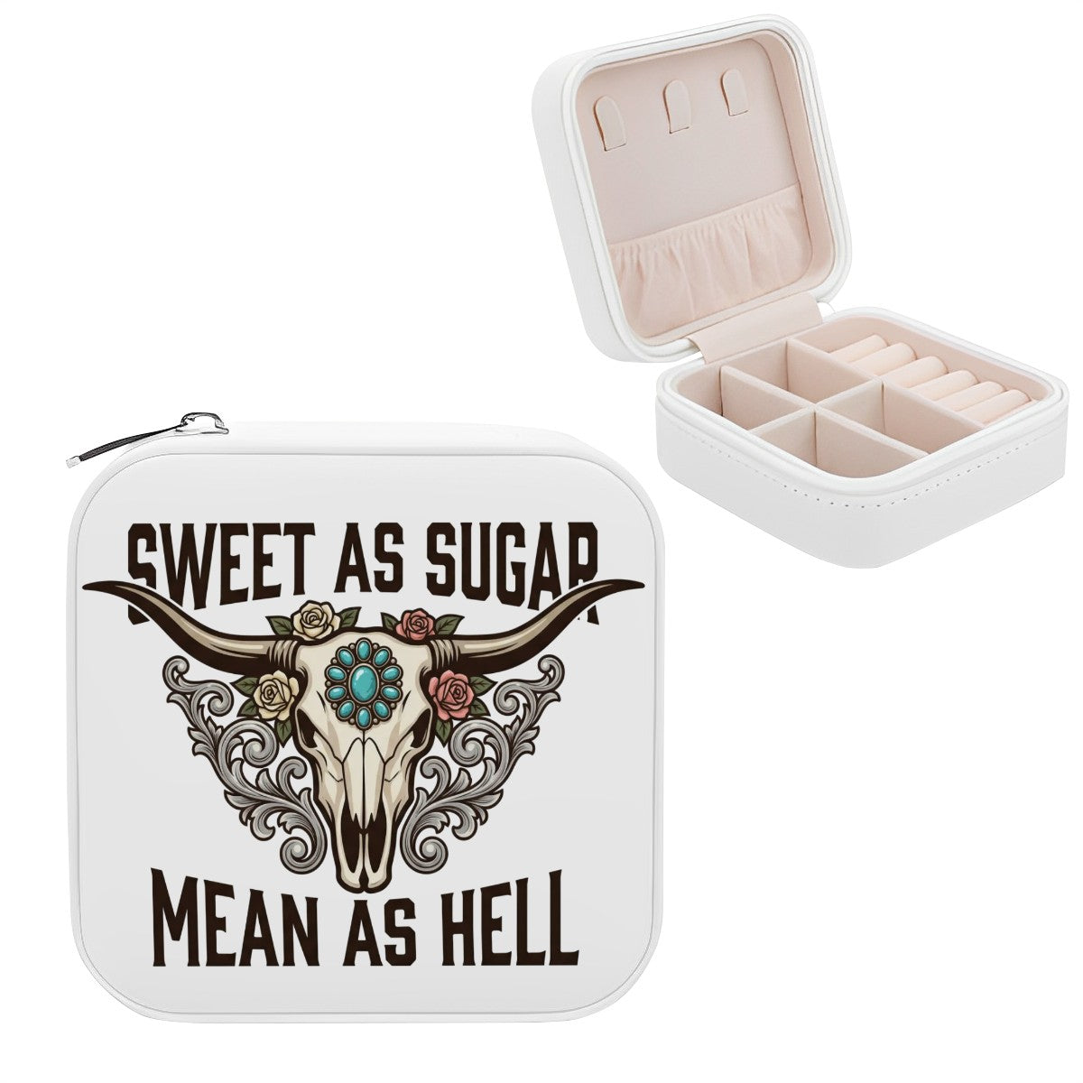 Western Travel Jewelry Box – Sweet As Sugar