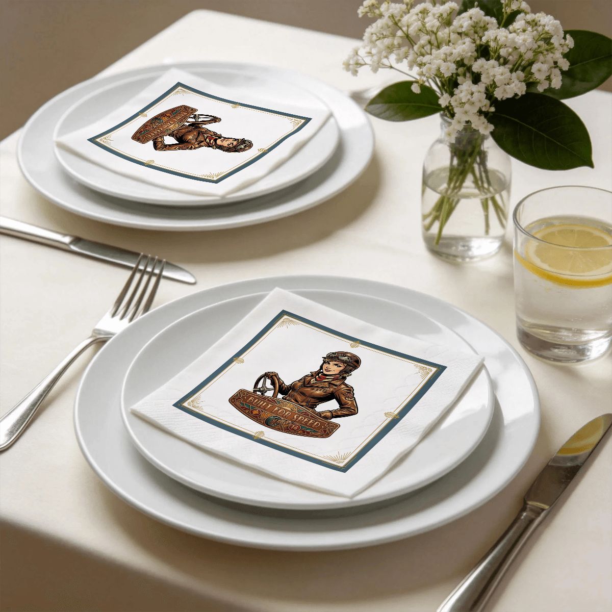 20s Vintage Paper Napkins
