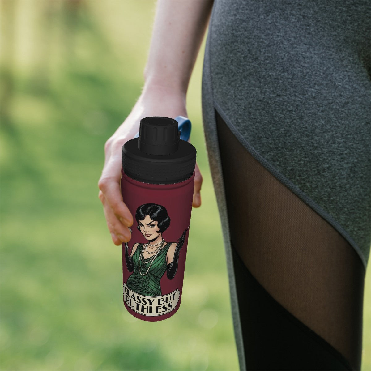20s Vintage Insulated Water Bottle (18oz)