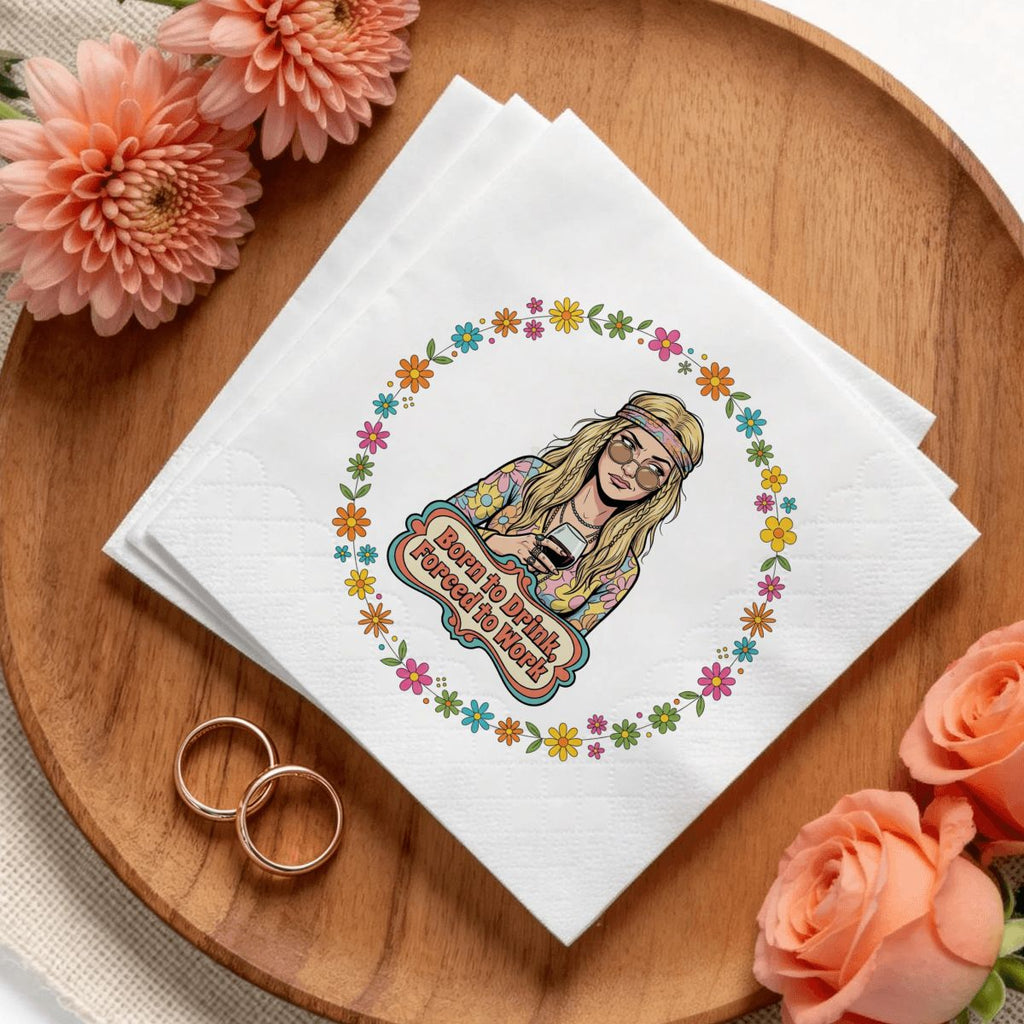 70s Retro Paper Napkins