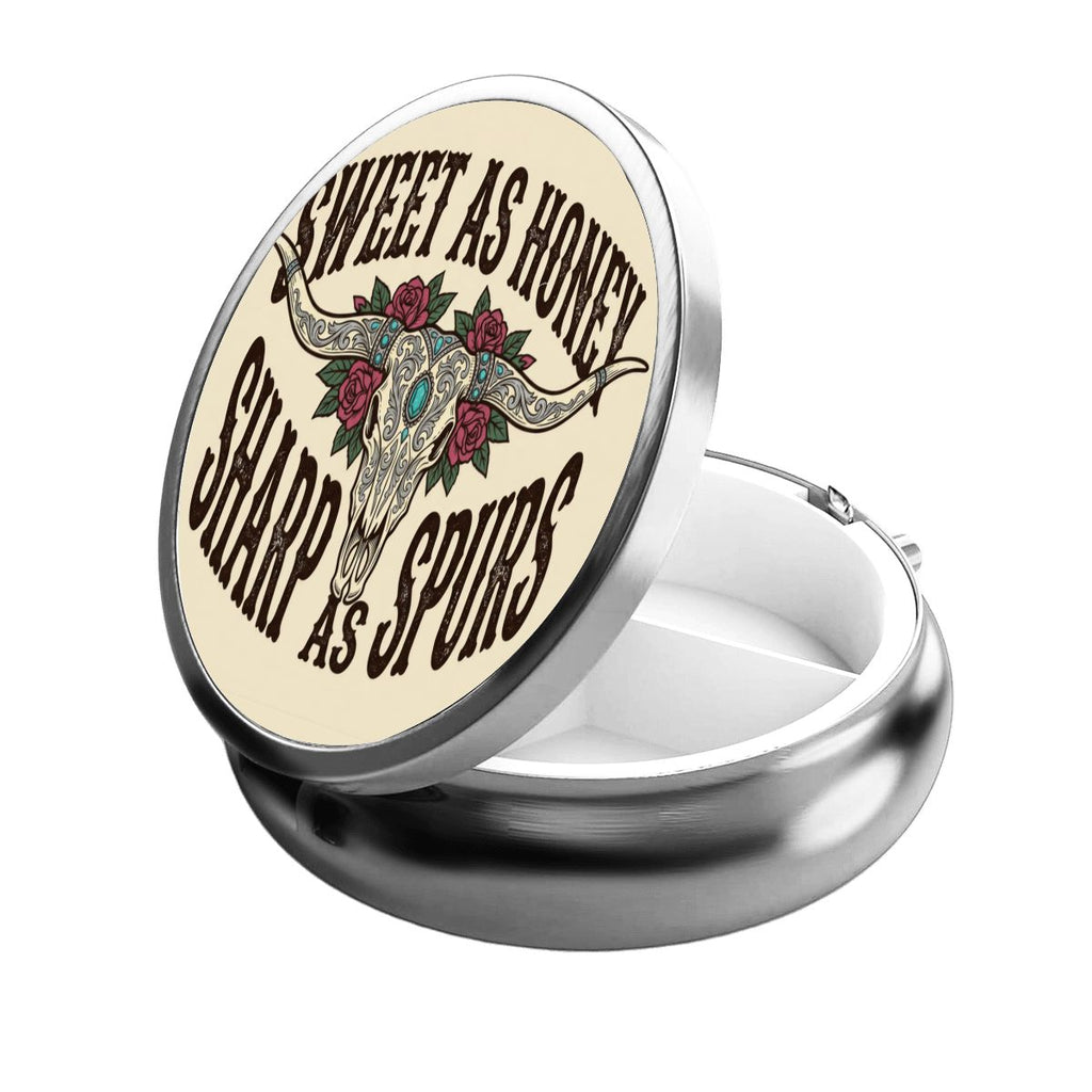 Western Pocket Pill Case – Sweet as Honey