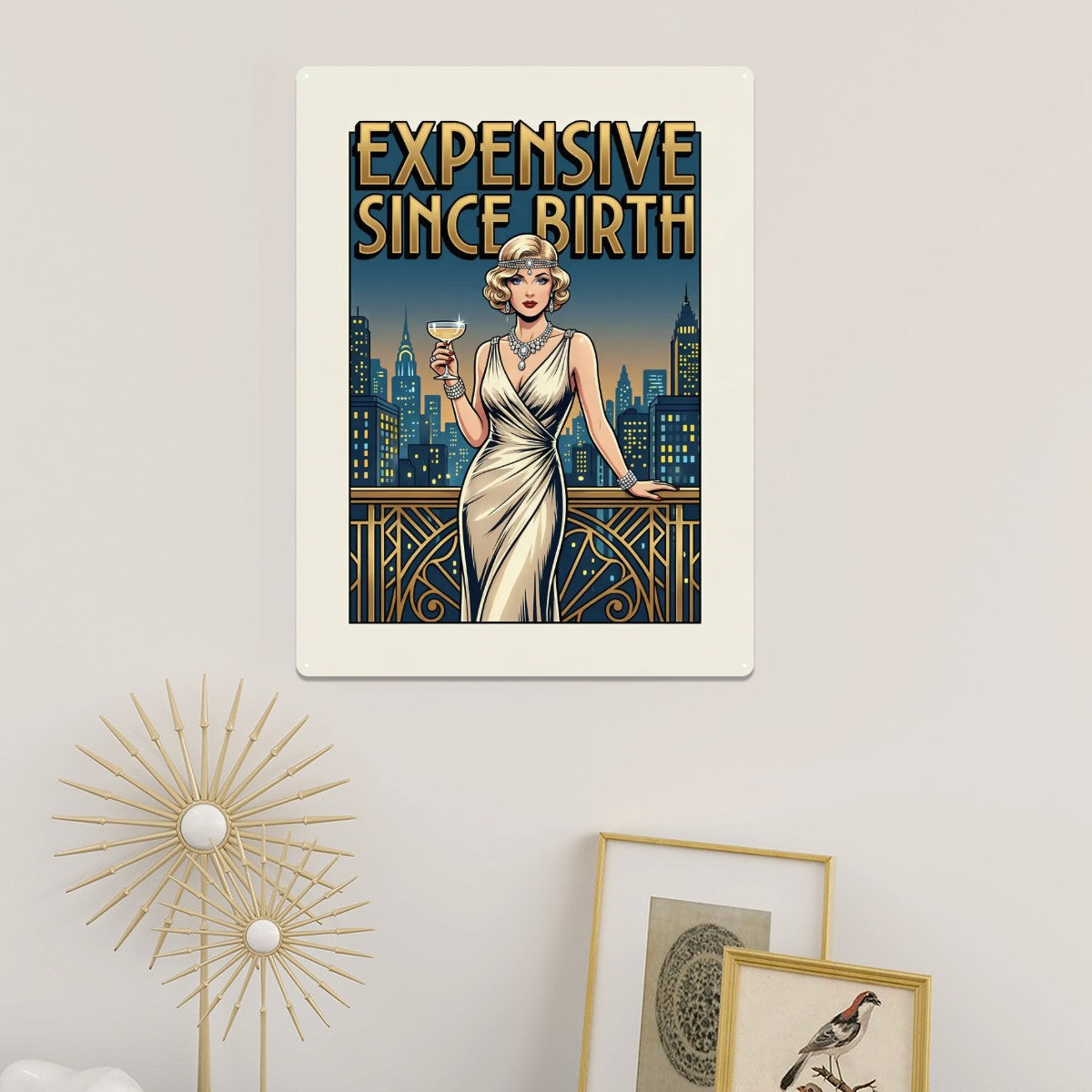20s Vintage Metal Tin Sign 16"x12" (Vertical)