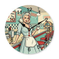 50s Retro Wall Clock