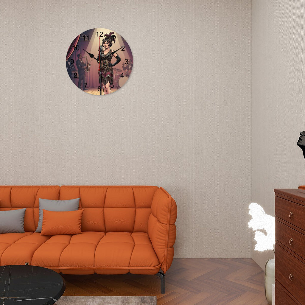 20s Art Deco Wall Clock
