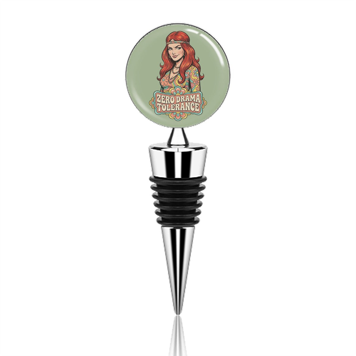 70s Retro Wine Bottle Stopper