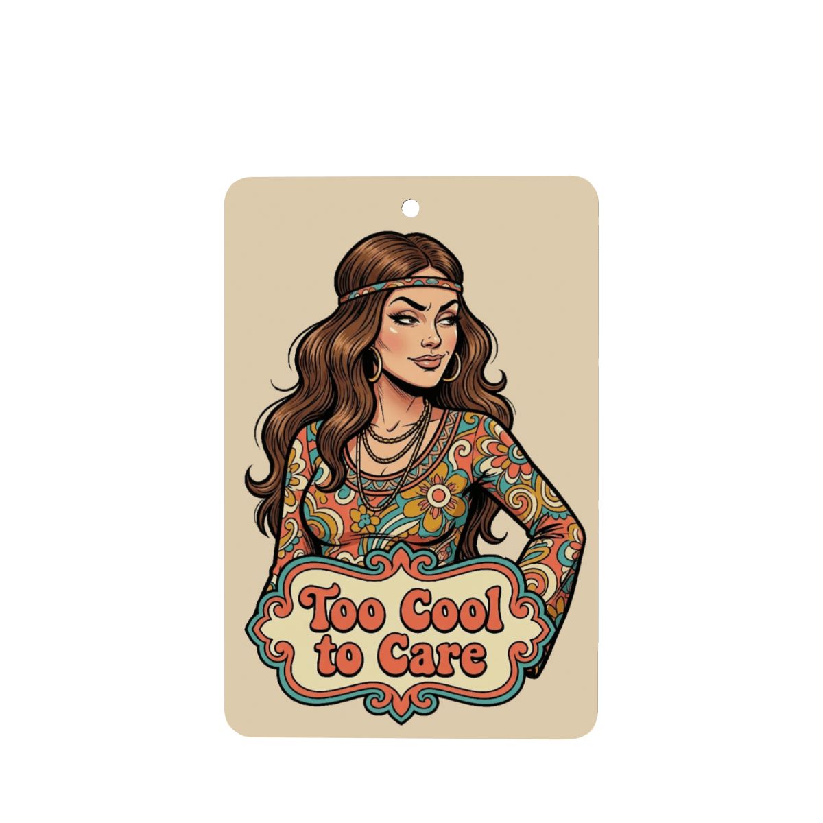 70s Retro Car Air Freshener (1pc)