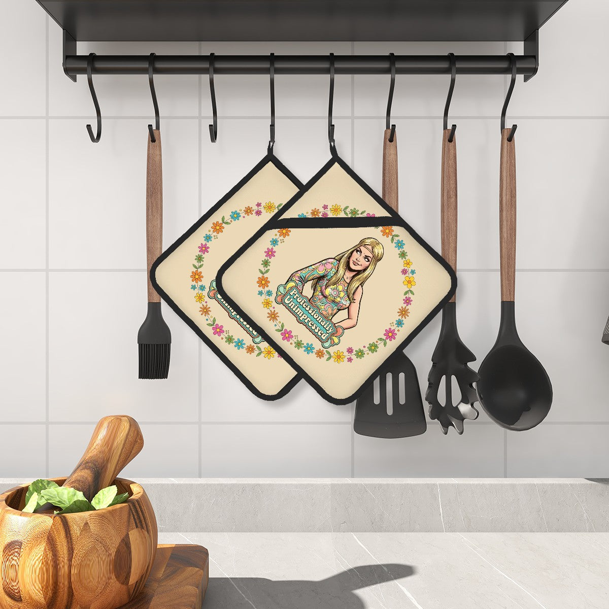 70s Retro Pot Holders
