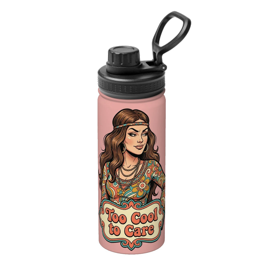 70s Retro Insulated Water Bottle (18oz)