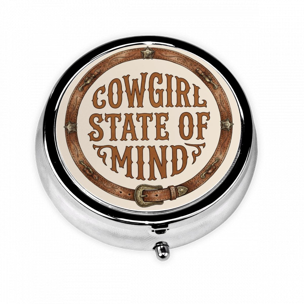 Western Pocket Pill Case – Cowgirl State Of Mind