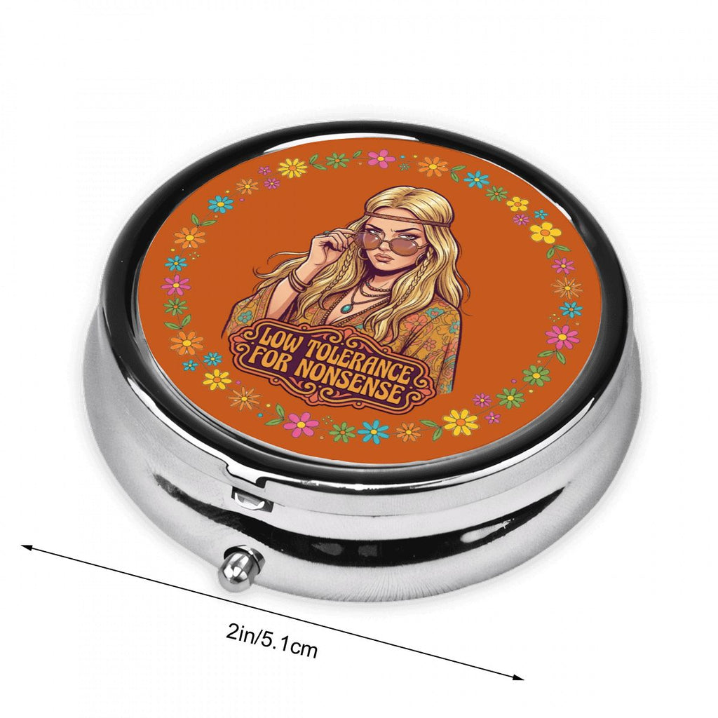 70s Retro Pocket Pill Case